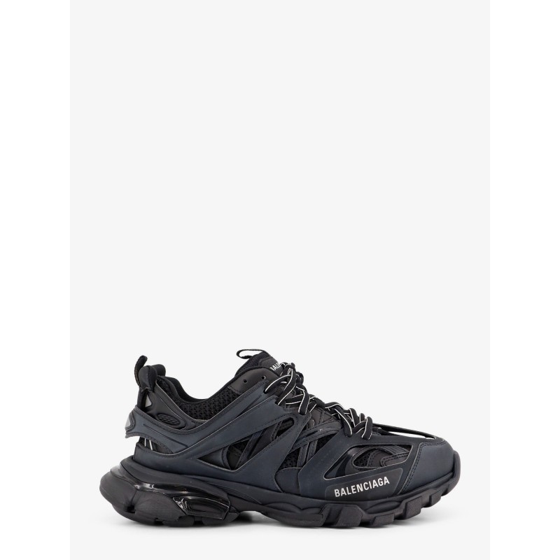Nylon and mesh Track sneakers