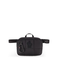 Nylon belt bag with embossed logo