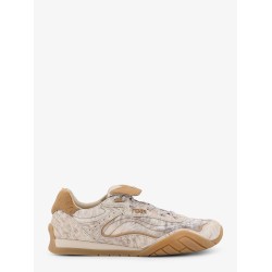 Wave Pulse leather and fabric sneakers