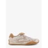 Wave Pulse leather and fabric sneakers