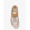 Wave Pulse leather and fabric sneakers