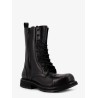 Leather Truck Laceup Boot