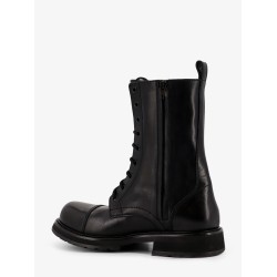 Leather Truck Laceup Boot