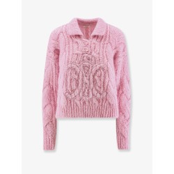 Mohair and wool blend sweater