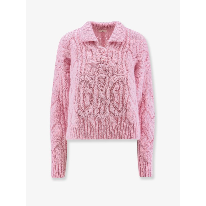 Mohair and wool blend sweater