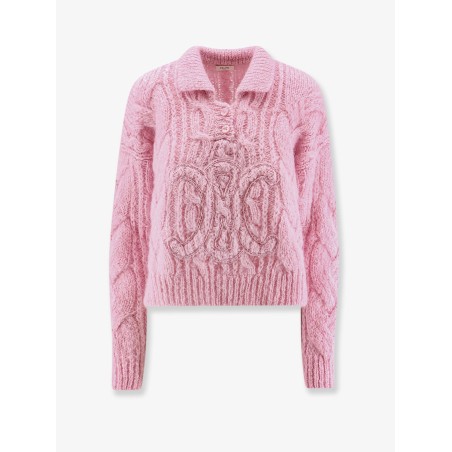 Mohair and wool blend sweater