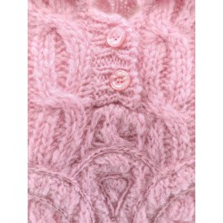 Mohair and wool blend sweater