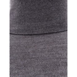 Wool and silk turtleneck