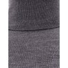 Wool and silk turtleneck