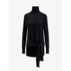 Wool and silk turtleneck