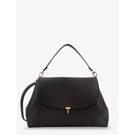 T-Lock leather shoulder bag
