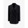 Viora double-breasted wool blend blazer