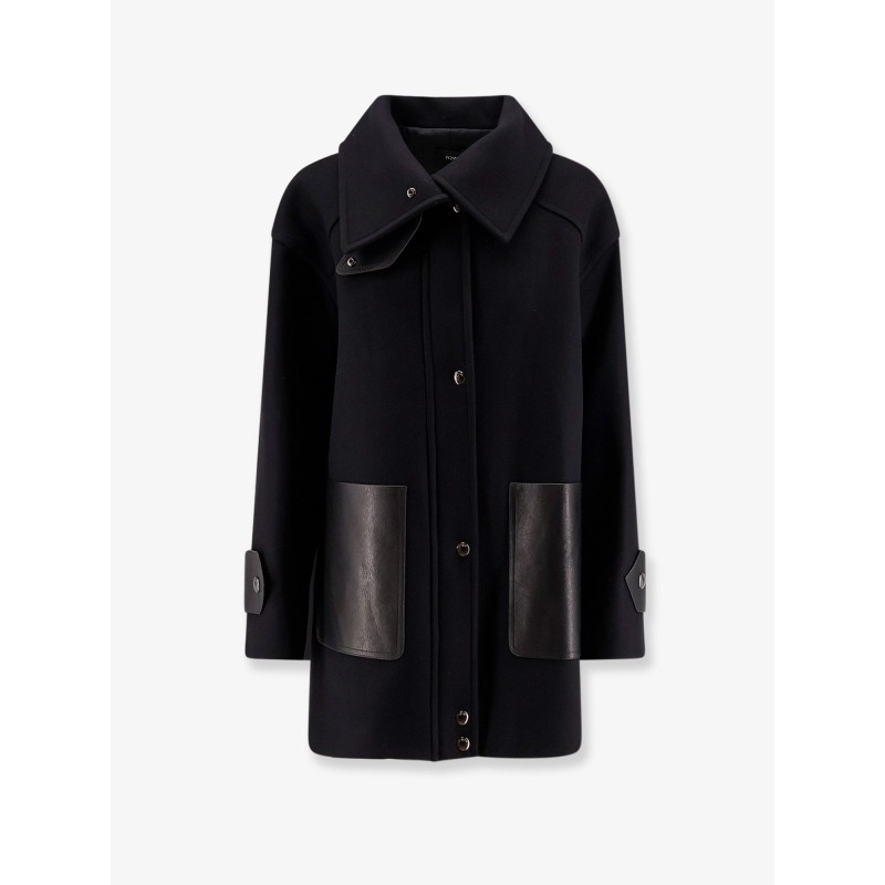 Reuben wool and cashmere blend coat