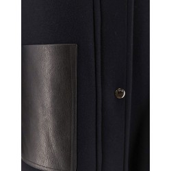 Reuben wool and cashmere blend coat