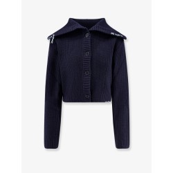 Celin ribbed wool blend cardigan