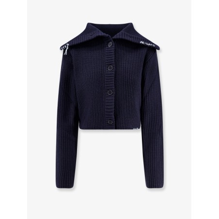 Celin ribbed wool blend cardigan