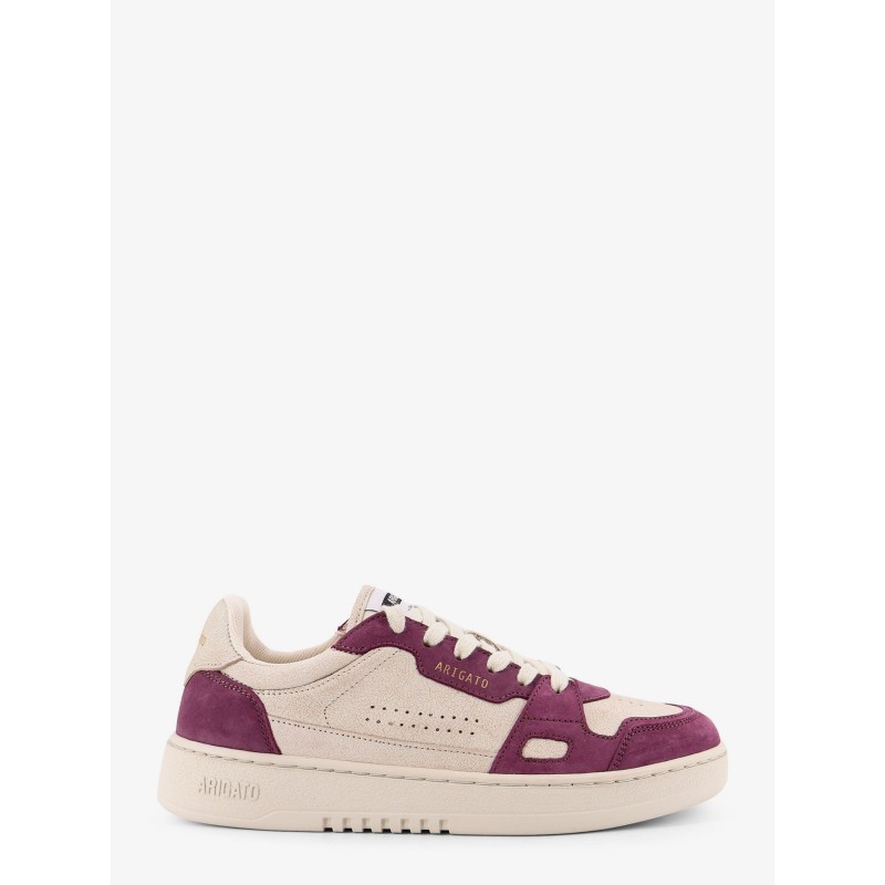 Dice Lo low-top suede and leather sneakers