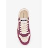 Dice Lo low-top suede and leather sneakers