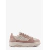 Clay low-top suede and leather sneakers