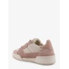 Clay low-top suede and leather sneakers