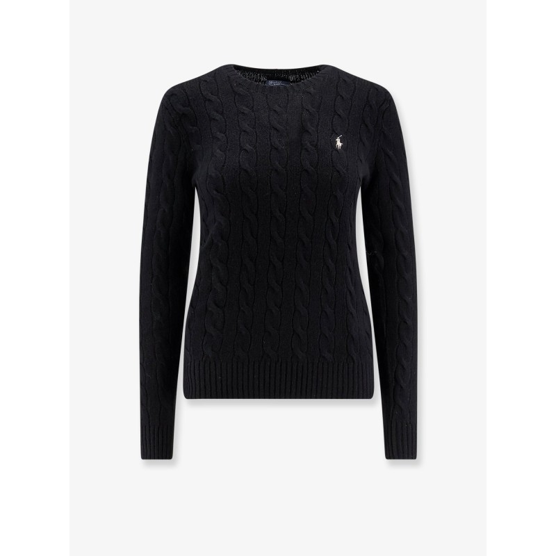 Wool and cashmere cable knit sweater