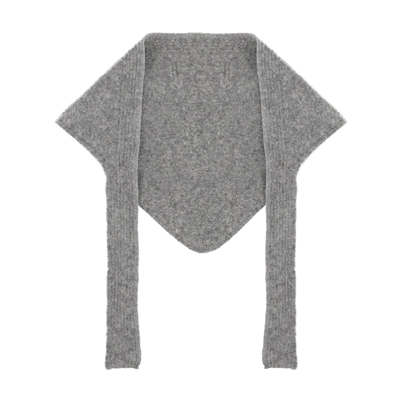 GROSGRAIN LOGO SHAWL