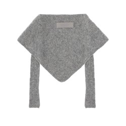 GROSGRAIN LOGO SHAWL