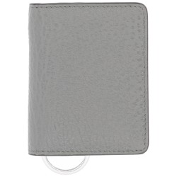 "FOUR STITCHES" CARD HOLDER WITH KEY RING