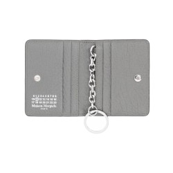 "FOUR STITCHES" CARD HOLDER WITH KEY RING