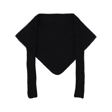 GROSGRAIN LOGO SHAWL