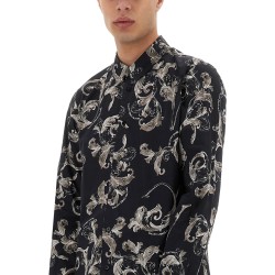 BAROQUE OUTLINE PRINT SHIRT
