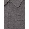 Double wool jacket with FF detail