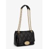 Strand quilted leather crossbody bag