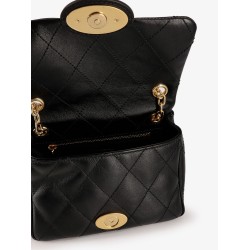 Strand quilted leather crossbody bag
