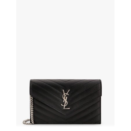 Envelope leather shoulder bag