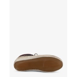 Mid Star Classic high-top suede sneakers with glitter inserts