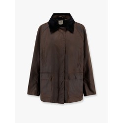 Oversized waxed cotton Country jacket