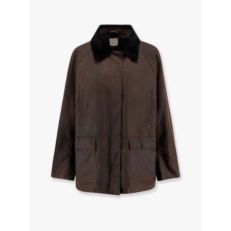Oversized waxed cotton Country jacket