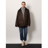 Oversized waxed cotton Country jacket
