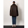Oversized waxed cotton Country jacket