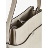 Suede Belted bucket bag
