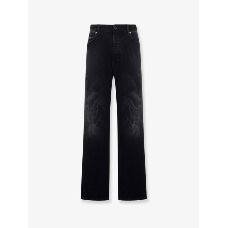 Black denim jeans