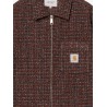 Bellamy Shirt Jac jacket with logo patch on the front