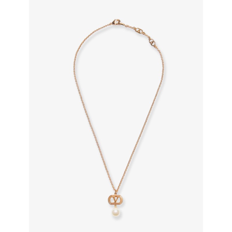 Ovalette metal necklace