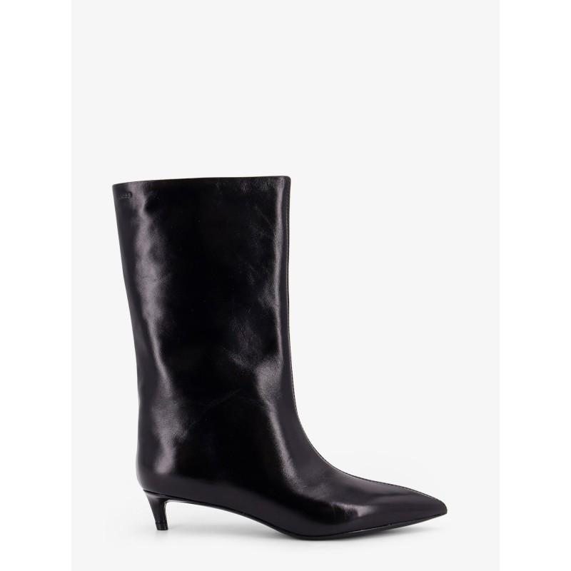 Leather boots