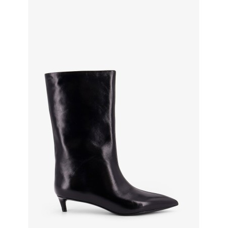 Leather boots