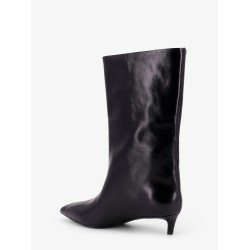 Leather boots