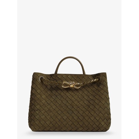 Andiamo suede shoulder bag with Knot detail