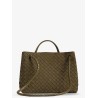 Andiamo suede shoulder bag with Knot detail