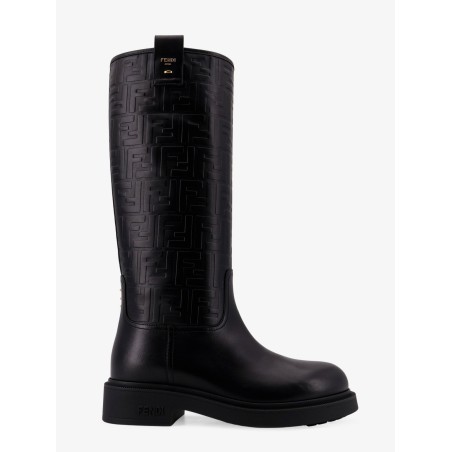 Fendi Filo leather boots